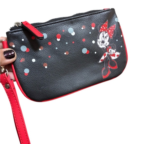 DISNEY MINNIE MOUSE Red & Black
Wristlet Zipper - Picture 10 of 12
